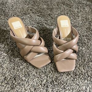 Dolce Vita Women's Tan Heeled Sandals